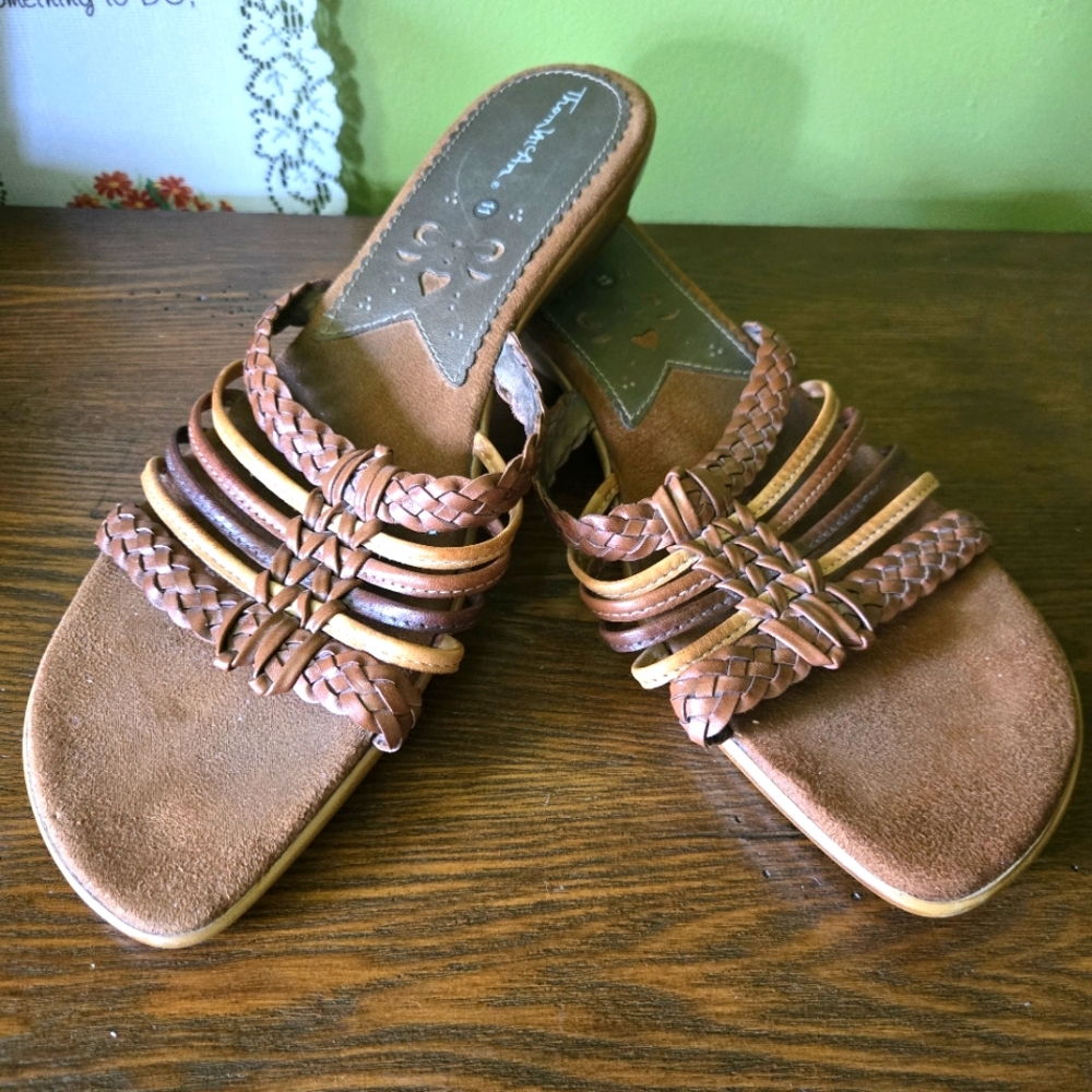 Thom McAn Braided Sandals